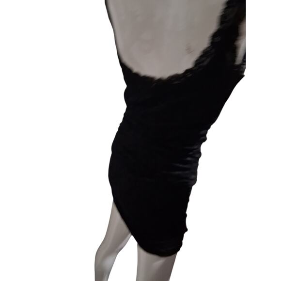 Y2K Vintage Womens Small Moda International Victoria's S Whimsigoth Lace Dress - Picture 11 of 12